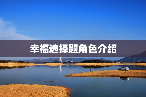 幸福选择题角色介绍
