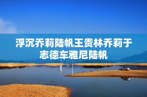 浮沉乔莉陆帆王贵林乔莉于志德车雅尼陆帆