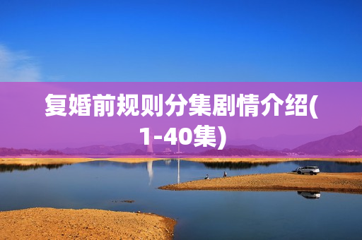 复婚前规则分集剧情介绍(1-40集)