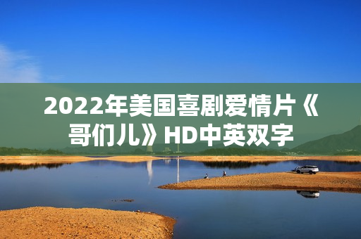 2022年美国喜剧爱情片《哥们儿》HD中英双字