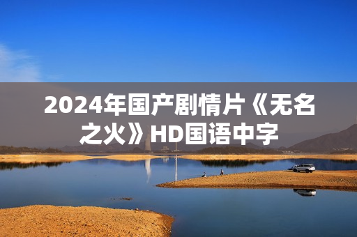 2024年国产剧情片《无名之火》HD国语中字