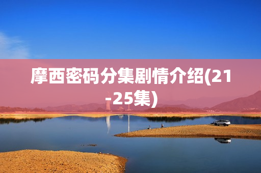 摩西密码分集剧情介绍(21-25集)