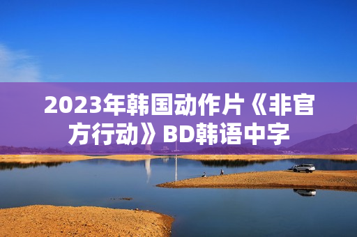 2023年韩国动作片《非官方行动》BD韩语中字