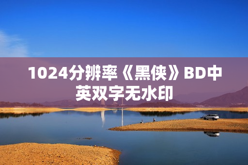 1024分辨率《黑侠》BD中英双字无水印