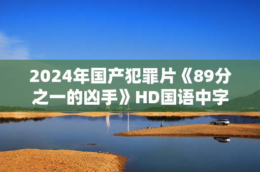 2024年国产犯罪片《89分之一的凶手》HD国语中字