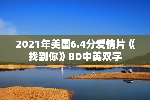 2021年美国6.4分爱情片《找到你》BD中英双字