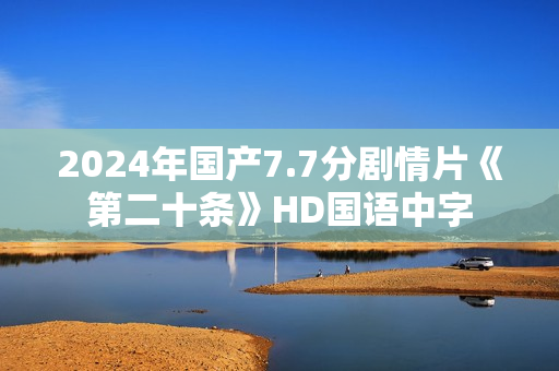 2024年国产7.7分剧情片《第二十条》HD国语中字