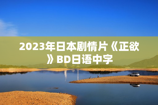 2023年日本剧情片《正欲》BD日语中字
