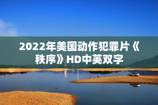2022年美国动作犯罪片《秩序》HD中英双字