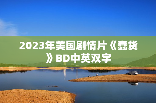 2023年美国剧情片《蠢货》BD中英双字