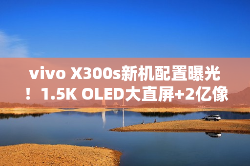 vivo X300s新机配置曝光！1.5K OLED大直屏+2亿像素大底主摄