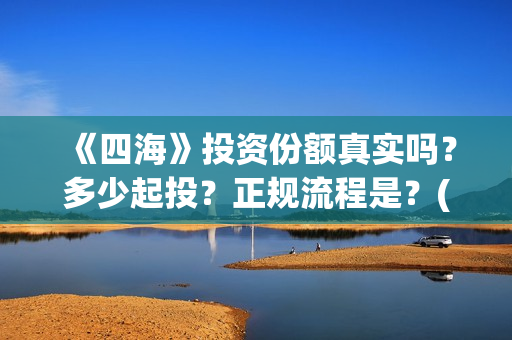 《四海》投资份额真实吗？多少起投？正规流程是？(电影四海投资)