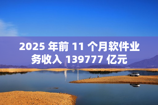 2025 年前 11 个月软件业务收入 139777 亿元