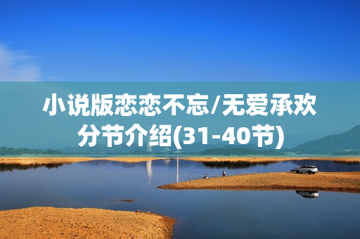 小说版恋恋不忘/无爱承欢分节介绍(31-40节)