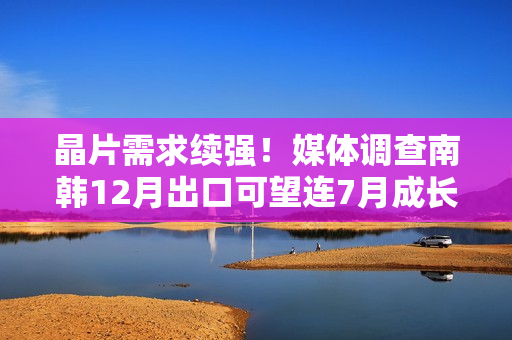 晶片需求续强！媒体调查南韩12月出口可望连7月成长