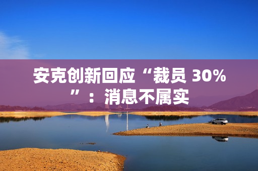 安克创新回应“裁员 30%”：消息不属实
