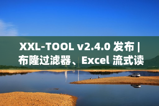 XXL-TOOL v2.4.0 发布 | 布隆过滤器、Excel 流式读写、高性能 BeanCopy