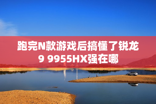 跑完N款游戏后搞懂了锐龙9 9955HX强在哪