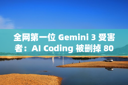 全网第一位 Gemini 3 受害者：AI Coding 被删掉 800GB 重要文件