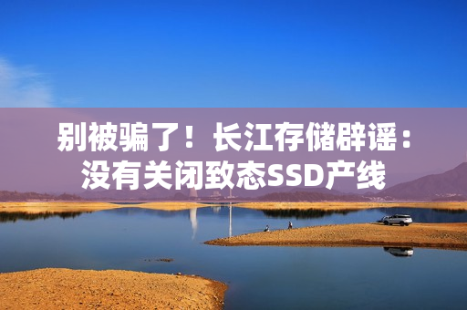 别被骗了！长江存储辟谣：没有关闭致态SSD产线