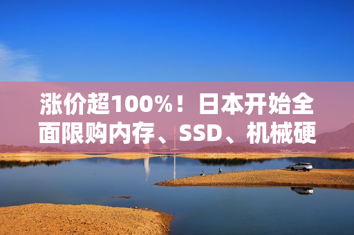 涨价超100%！日本开始全面限购内存、SSD、机械硬盘：一点不让多买