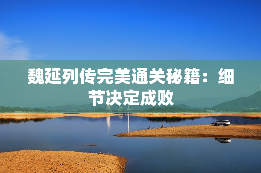 魏延列传完美通关秘籍：细节决定成败