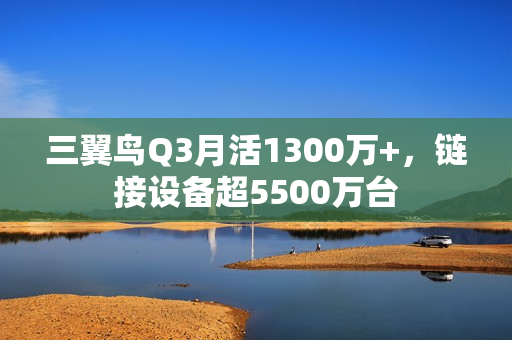 三翼鸟Q3月活1300万+，链接设备超5500万台