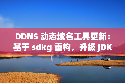 DDNS 动态域名工具更新：基于 sdkg 重构，升级 JDK 和 Spring Boot 版本等
