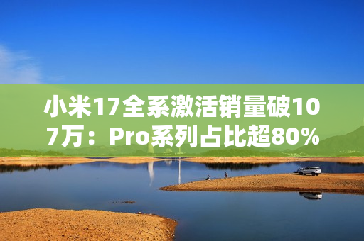 小米17全系激活销量破107万：Pro系列占比超80% 背屏大受欢迎