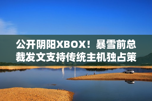公开阴阳XBOX！暴雪前总裁发文支持传统主机独占策略