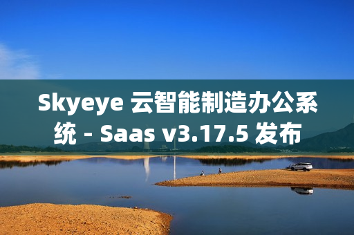 Skyeye 云智能制造办公系统 - Saas v3.17.5 发布