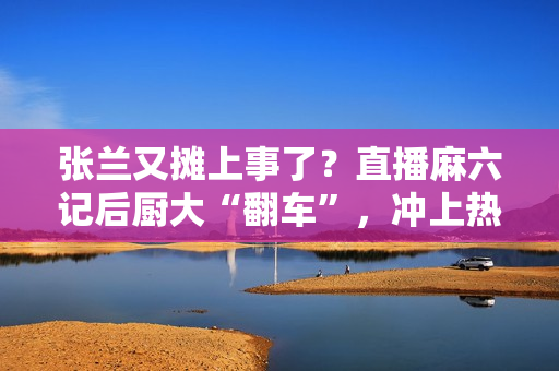 张兰又摊上事了？直播麻六记后厨大“翻车”，冲上热搜！
