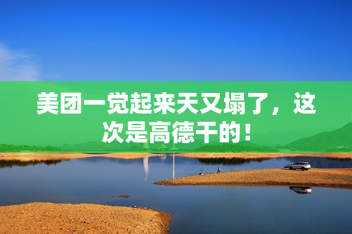 美团一觉起来天又塌了，这次是高德干的！