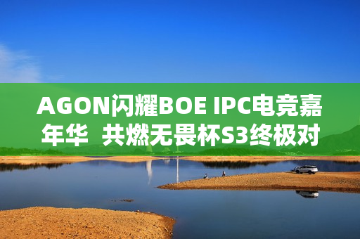 AGON闪耀BOE IPC电竞嘉年华  共燃无畏杯S3终极对决