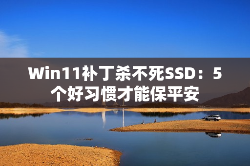 Win11补丁杀不死SSD：5个好习惯才能保平安