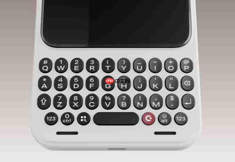 告别虚拟按键！Clicks Communicator实体键盘手机怀旧登场 燃烧你的黑莓魂