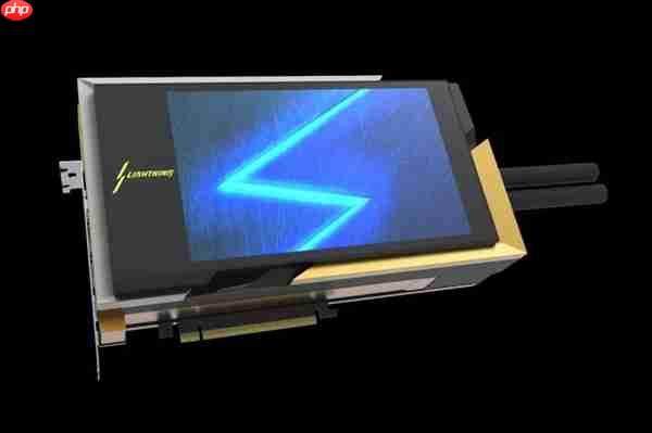 微星旗舰RTX 5090 Lightning Z真身曝光!一体式水冷、巨大LCD显示屏