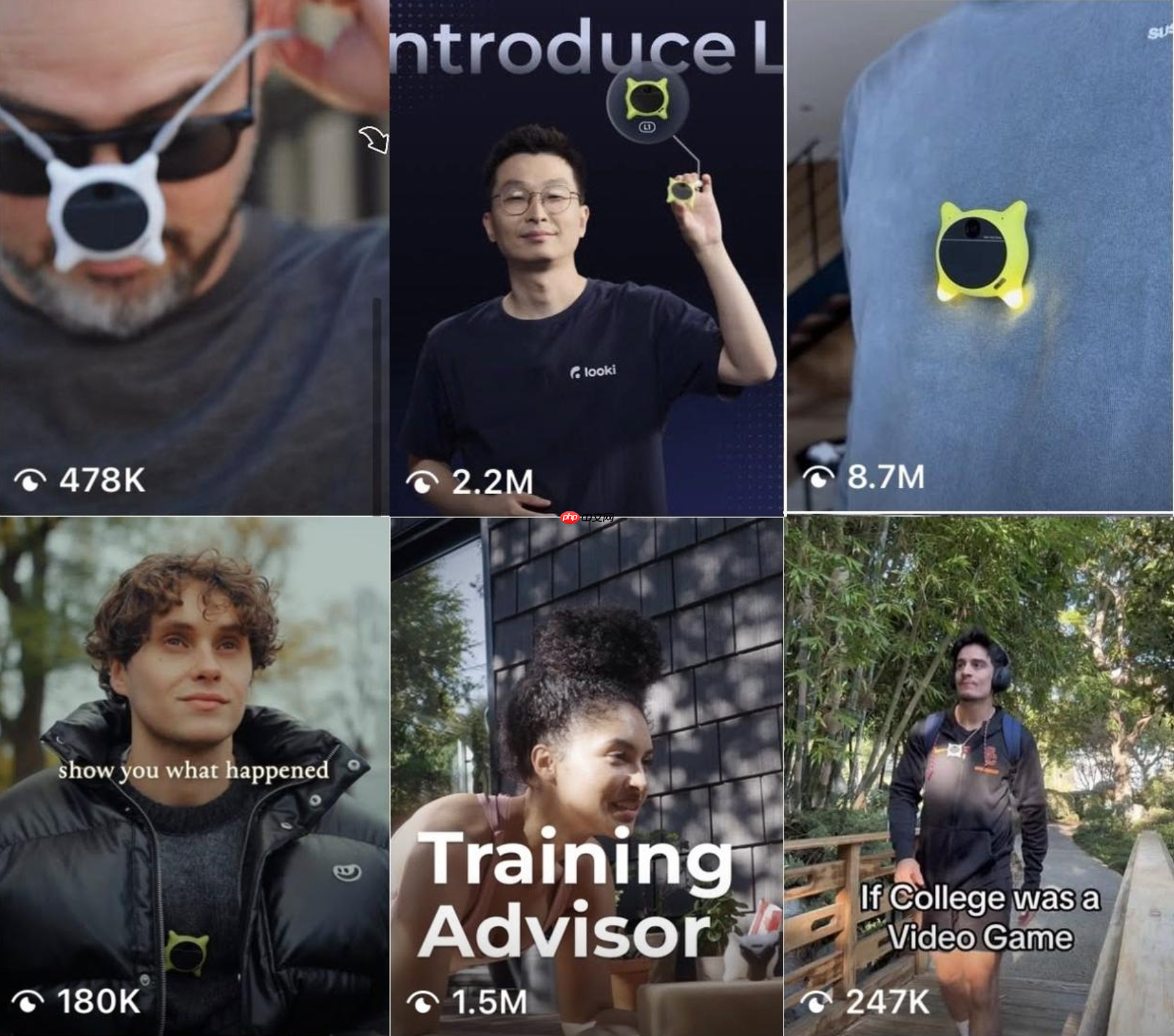 AI 硬件公司 Looki 完成超 2000 万美元 A 轮融资