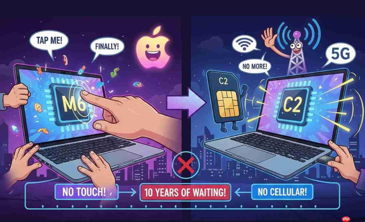 敲碗10年！Mac系列传将迎来「触控与联网」双革新