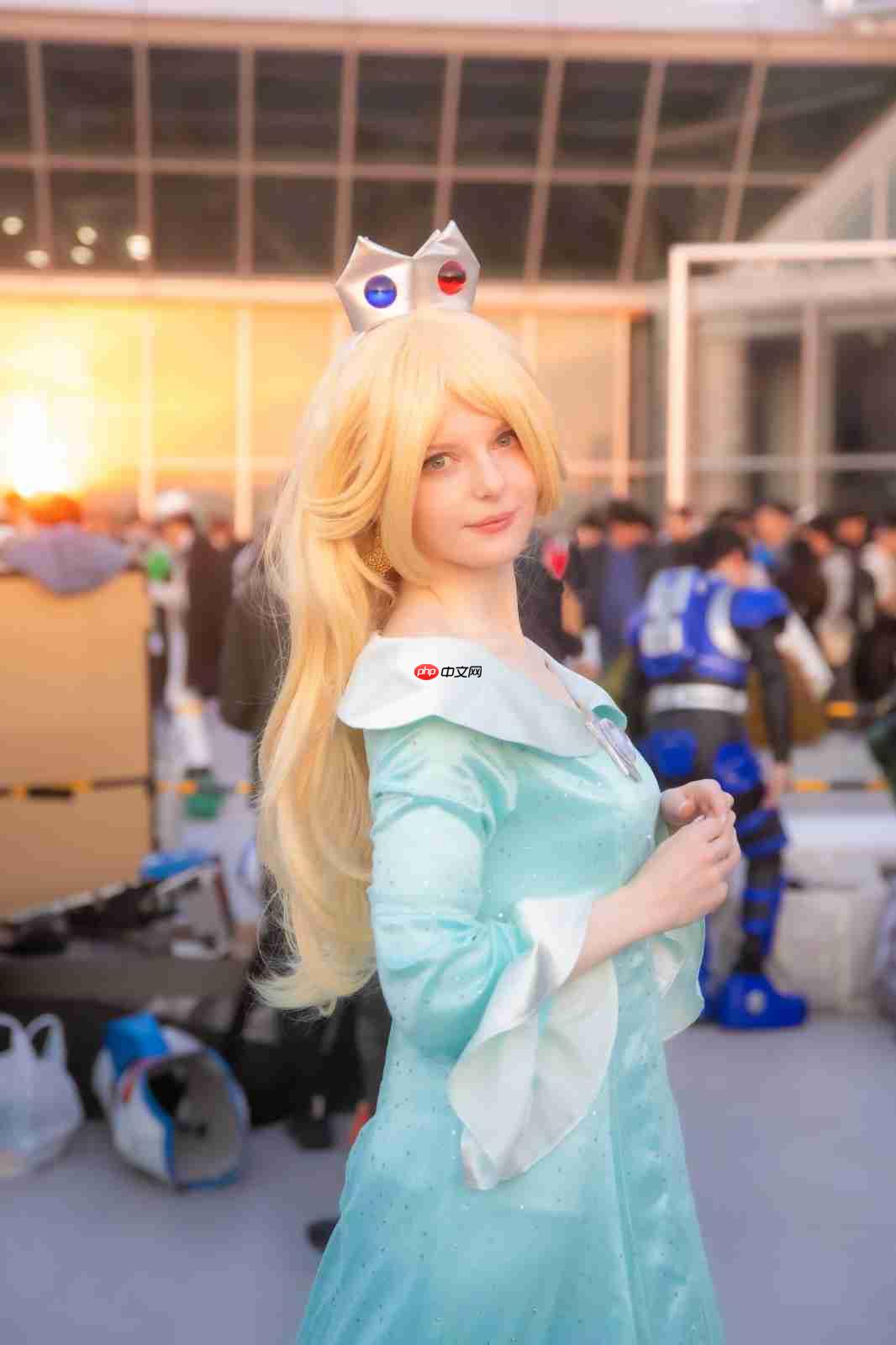 艾什莉脸模cos罗莎塔公主参加c107 网友称:美到失语