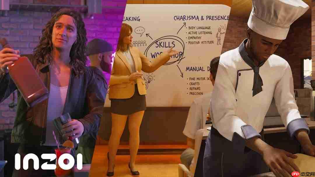 《inZOI》发布紧急补丁回滚部分模块版本至10月份