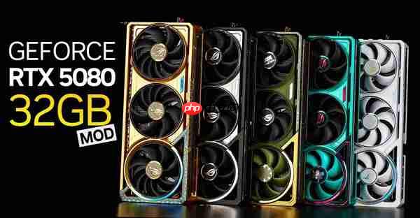RTX 5080爆改32GB显存！谁还等24GB SUPER