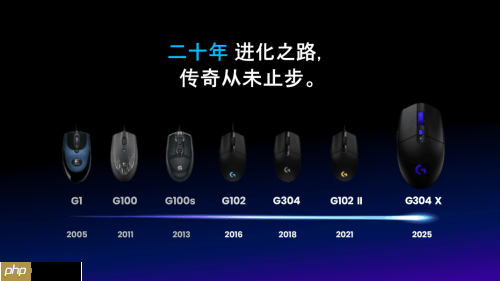 传奇新生，轻稳制胜 罗技 G304 X 秒鲨 无线游戏鼠标重磅上市