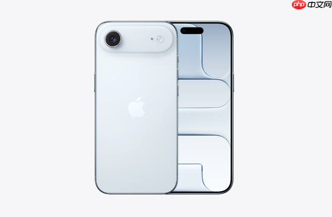 确定：iPhone Air 2 将于 2026 年发布