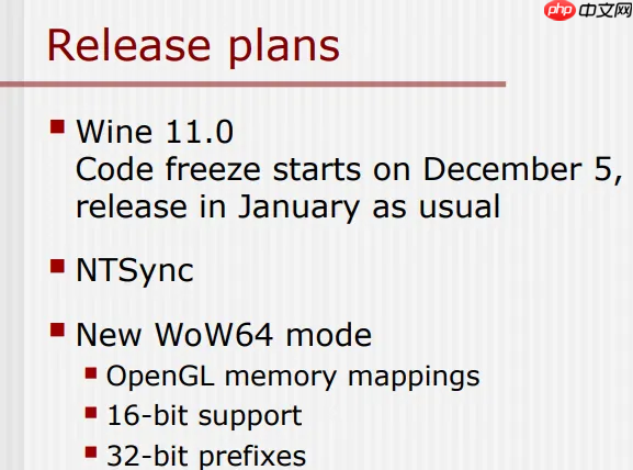 Wine 11.0-rc3 发布,Windows 应用兼容层