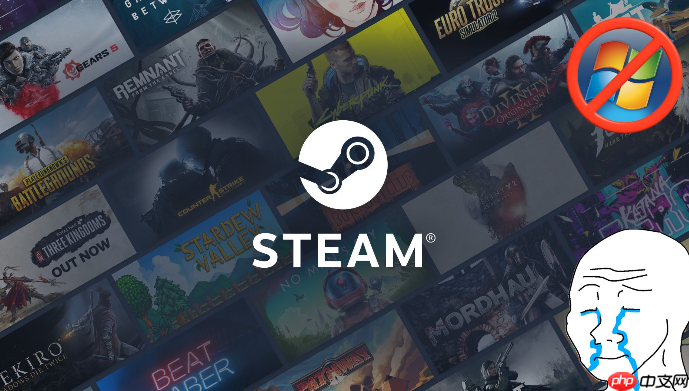 时代的眼泪!Steam将正式抛弃Win7和32位用户