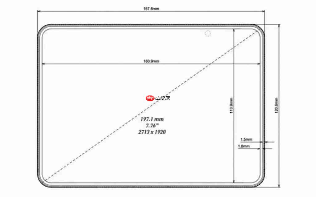 iPhone Fold CAD 渲染图网络曝光！罕有宽比例主屏、开屏手感似细码 iPad Mini、一理由开卖供货有限？