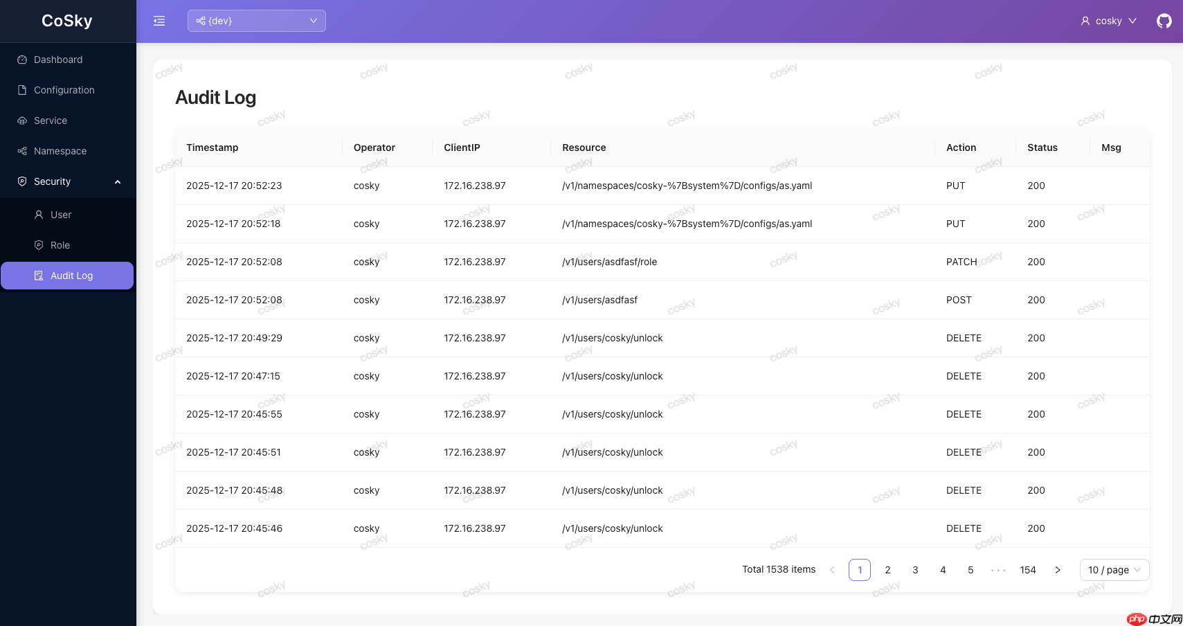拥抱 Spring Boot 4,重构 React 现代化仪表盘 | CoSky v5.2.0 发布