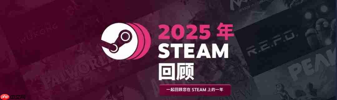 Steam 2025年度回顾:新游戏时长仅占比14%