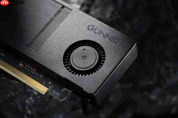 全金属外壳 帅爆!蓝戟发布单风扇迷你版Intel锐炫Pro B50专业显卡